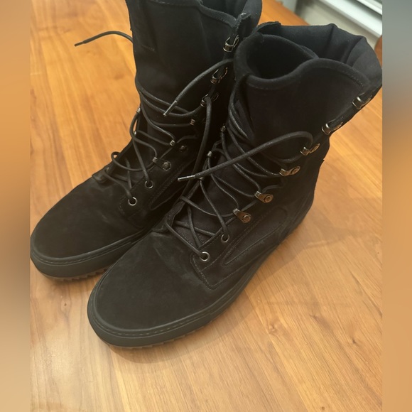 Android Homme Tactical hybrid Sneaker Combat Boots Mens 9 Leather Canvas Suede - Picture 8 of 11